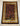Floor view of authentic Persian rug with nature-themed design