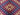 Close-up of geometric design on Turkmen Mushwani wool rug