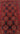 Detailed view of geometric tribal pattern on 4x7 rustic wool rug