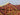 Folded edge view of wool Turkish Afghan runner rug showing texture and border