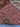 Folded view of Mamluk Oriental wool carpet
