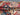 Side fold of 5x7 handmade Persian-Turkish patchwork rug