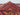 Folded side view of 3.10x4.3 Turkish Afghan kilim rug showing wool edges