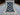 Full top-down view of handmade Turkish Ziegler rug in black and ivory