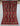 Full top-down view of 3x5 handmade Afghan tribal rug in red and beige colors