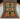 Full top-down view of 4x7 handmade patchwork Oriental rug with multicolor design