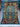 Full top view of 2.5x4 ft handmade Persian silk floral area rug