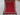 Full view of handmade vintage red Afghan Kilim rug – small wool flatweave with geometric tribal design.