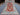 Full top-down view of 4.1x6.1 ft handmade red and blue Ziegler wool rug