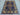Handmade Mamluk rug styled on floor in bedroom interior