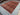 Side angle of colorful handmade Khorjin rug on floor