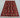 Luxury tribal 3x5 Afghan rug on floor with red and beige Bohemian pattern