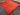 Elegant hand-knotted red rug used in home space