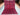 Full top-down view of Red Kalisa 5x7 handmade wool Bukhara rug