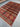 Angled top view of Red Khorjin Persian-style rug