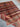Folding Red Khorjin rug – Geometric handmade Persian carpet
