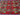 Handwoven wool texture of red Kilim area rug 5.4x8.1 ft