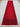 Persian-style red runner rug on floor – 3x13 handmade wool carpet