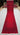 Full top-down view of handmade red runner rug – 3x13 Turkish carpet