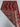 Folded backside of 3x5 handmade wool rug showing weave quality and structure
