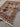 Folding detail of vintage Oriental Turkish wool rug