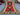 Top-down full view of 4x5.1 ft handmade Turkish Kilim rug – red, green, and black wool
