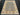 Top-down view of Afghan blue Ziegler Chobi rug 5x7 f