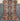 Full top-down view of handmade 4x6 Persian wool rug in red and blue