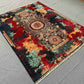 Room layout showcasing large 5x7 Persian-inspired oriental carpet