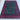 Full room view of handmade green and red Turkish rug