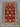 Vintage floral rug placed on wooden floor showcasing full layout