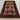 Full floor view of Baluch rug with visible fringe