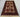 Full floor view of Baluch rug with visible fringe