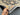 Handmade Black & Gray Ziegler Rug in hands – Persian wool carpet