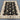 Black & Ivory Handmade Ziegler Rug on Living Room Floor