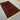  Side angle of 3x5 vintage wool rug placed on floor
