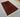  Side angle of 3x5 vintage wool rug placed on floor