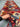 Authentic wool hallway rug in hand – knotted boho-style runner in vivid colors.
