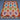 Boho-style Kilim flatweave rug styled on wooden floor