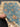  Authentic blue and beige Chobi rug 4x5 ft displayed by hand