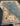 Folded view of authentic handmade Chobi rug 4x5 ft