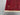 Corner pattern detail of red Oriental rug for small spaces