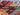 Folded view of authentic Persian Gabbeh rug – hand-knotted wool silk