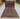 Full top view of 5x10 traditional handwoven Baluchi wool carpet