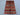 Full top view of 3x4 handmade multicolor Afghan wool rug