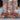 Top-down full view of handmade 5.1x6.7 Persian patchwork wool rug
