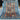 Top view of full 5.2x6.7 Persian Bakhtiari tribal wool rug with garden design