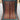 Full top-down view of 100% handmade striped Oriental rug