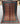 Full top-down view of 100% handmade striped Oriental rug
