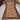 Full top view of handmade 4.4x8.1 Afghan Baluchi wool rug with pictorial design